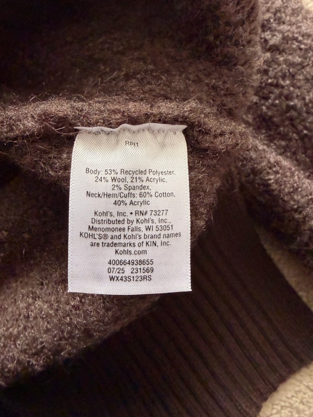 Women’s FLX Quarter Zip Sweater - Picture 9 of 9